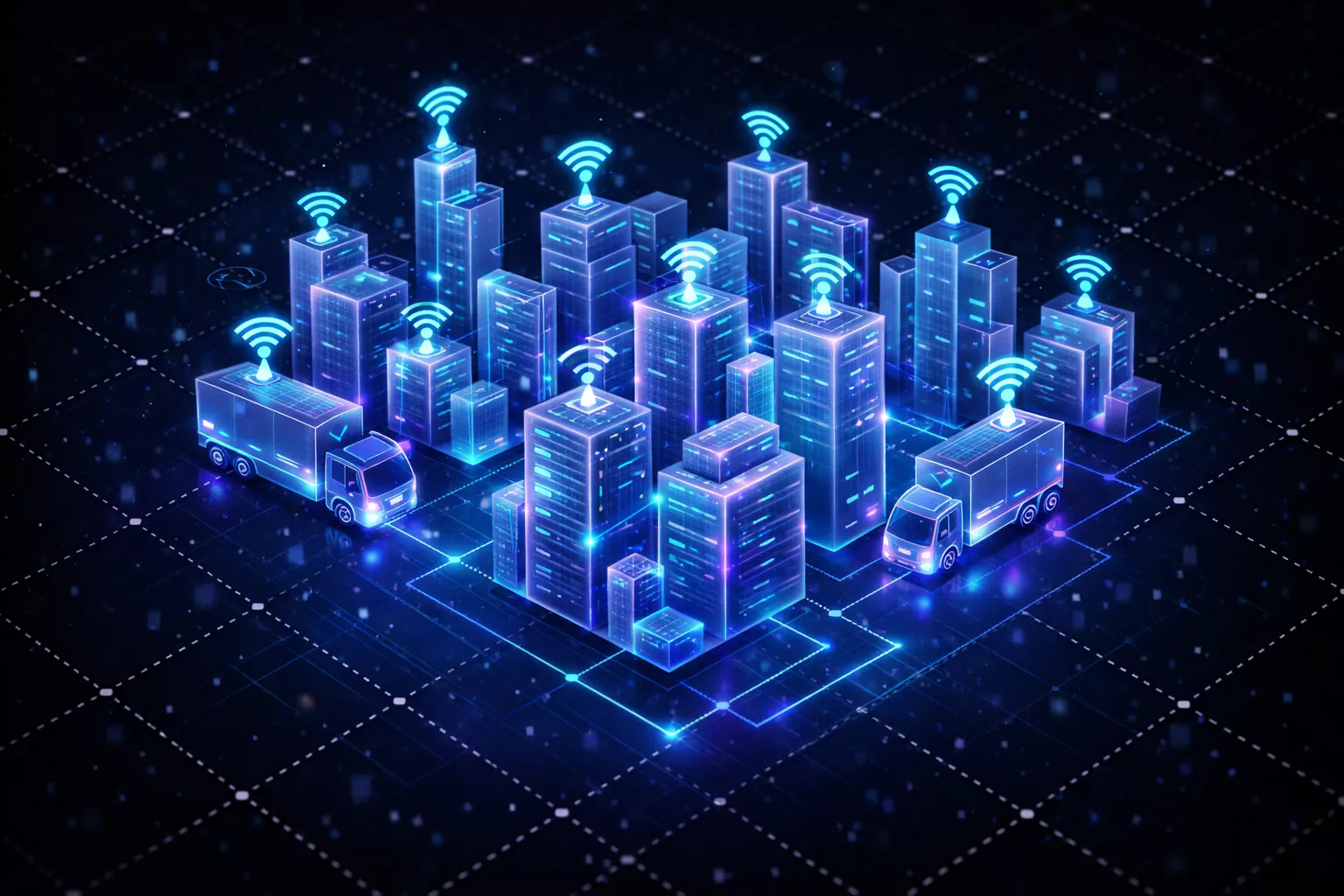 Internet Rzeczy (IoT) w biurze i logistyce: jak sensory obniżają koszty operacyjne